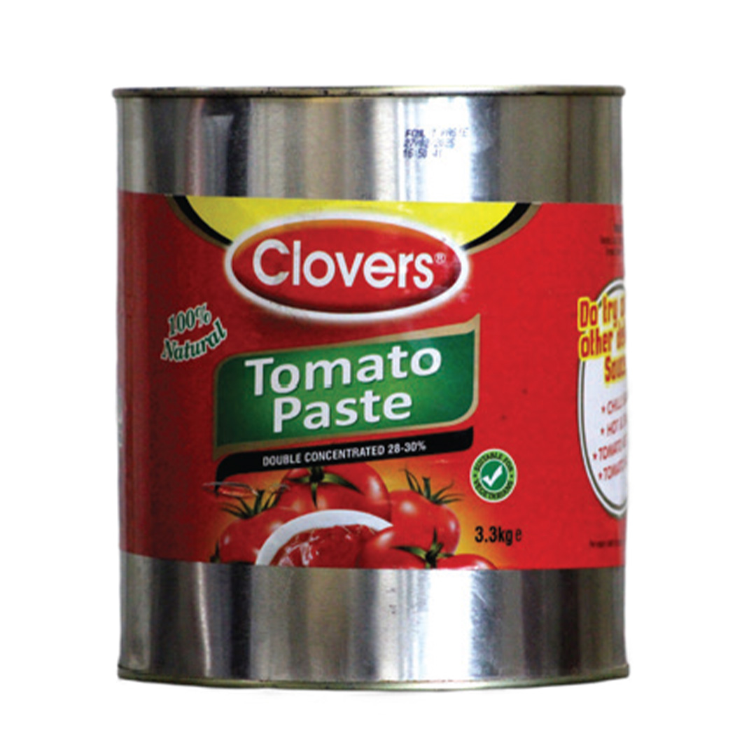 CLOVERS TOMATO PASTE, 3.3KG